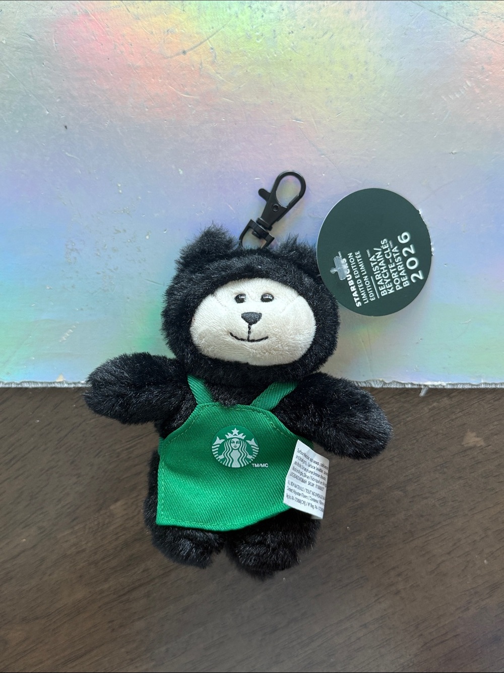 Starbucks 2026 Black Cat BNWT Bearista Keychain Bag Charm Limited Edition